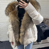 2026 MAOMAOKONG White Duck Down Jacket Winter Women