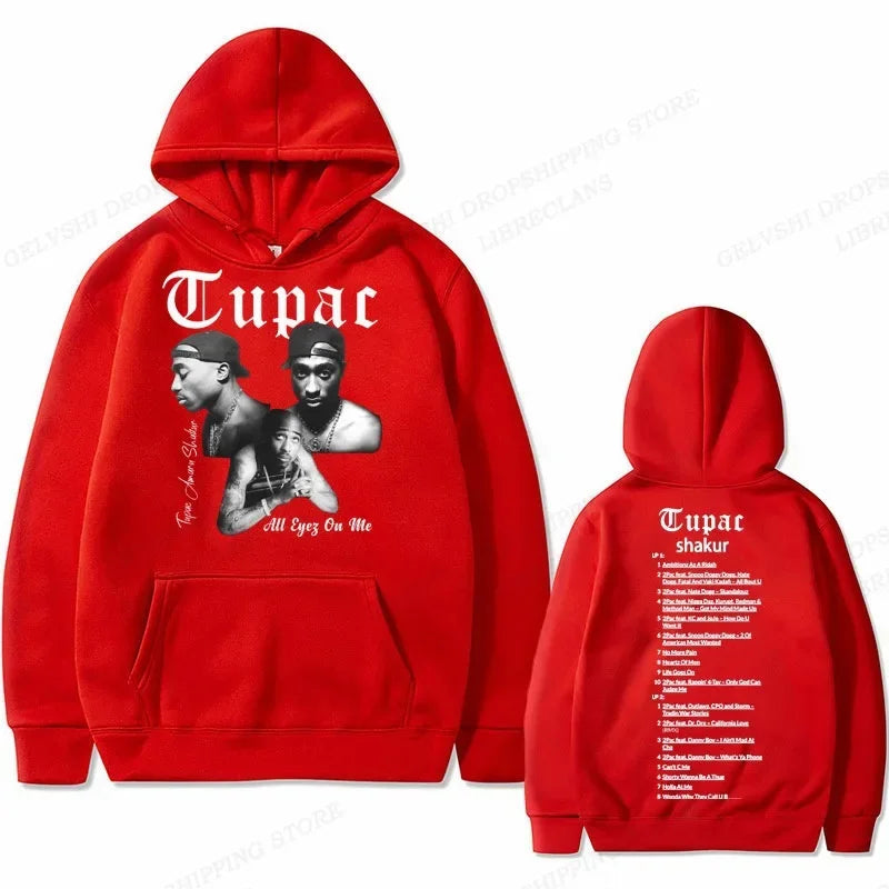 Tupac 2pac Graphic Hoodie Men Fashion