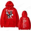 Tupac 2pac Graphic Hoodie Men Fashion