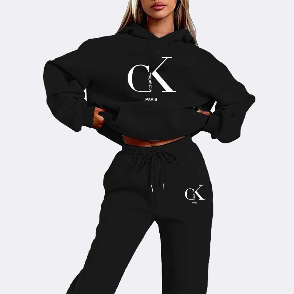 Womens Casual Winter Hoodie and Pants