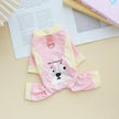 Dog Summer Four Leg Clothes Ice Silk Cool Pet Cool Clothes with Traction Rope Buckle Cooling Pet Clothes