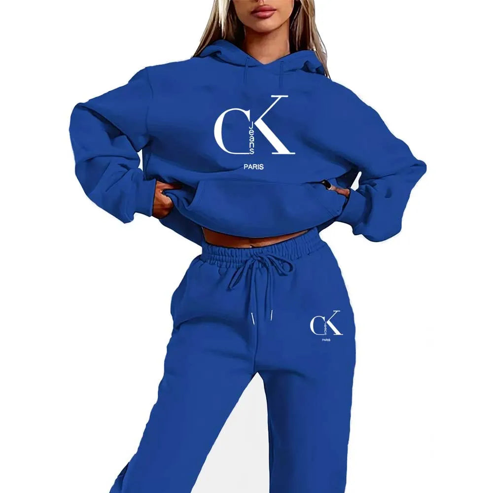 Womens Casual Winter Hoodie and Pants