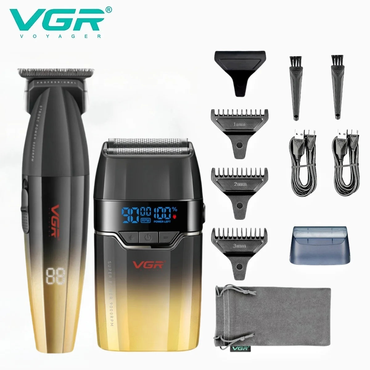 VGR Hair Clipper Professional Hair V-003 V-906 V-308