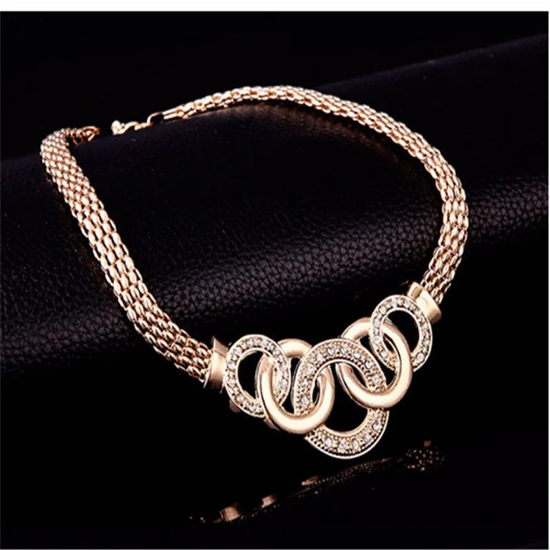 Fashion European and American five-ring suit