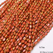 4x7mm 50pcs/lot Briolette Oval Glass Beads Plating Gold Color Crystal