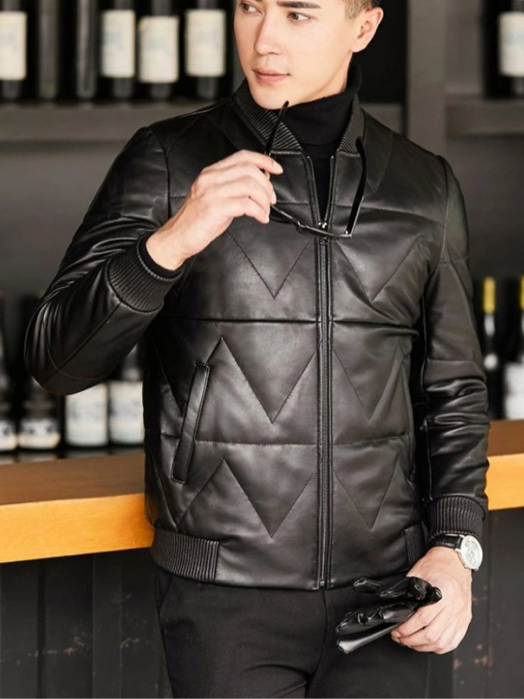 Men's Down Jacket Short Men's Cold Jacket Thick Warm