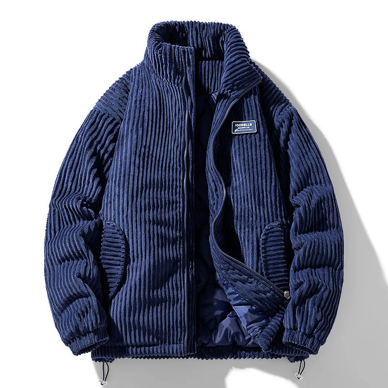 Corduroy Men's Parkas High-end Design