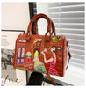 European and American embroidered Handbag