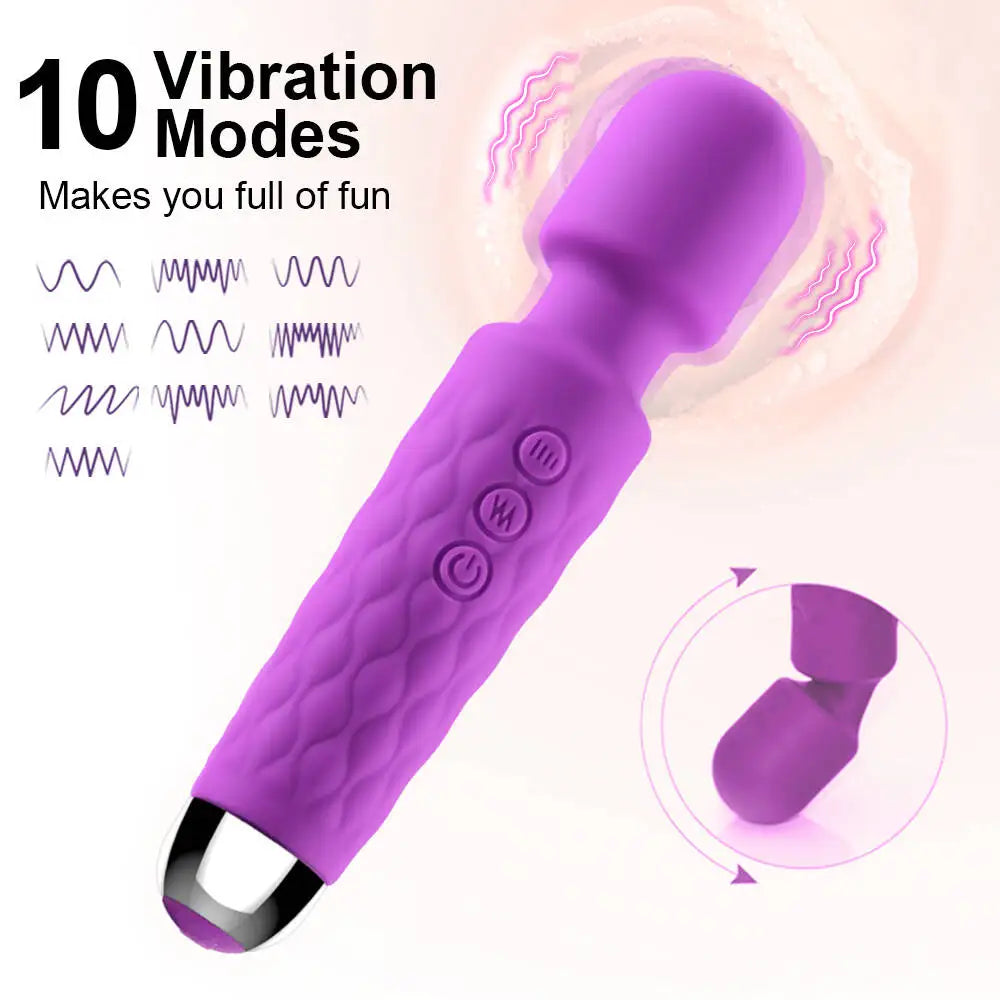 10 Modes G spot Clitoris Vibrator Stimulator Adult