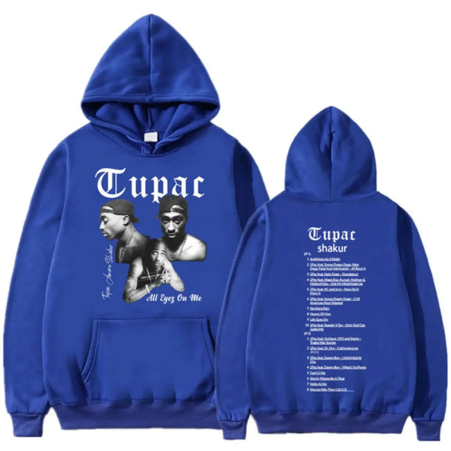 Tupac 2pac Graphic Hoodie Men Fashion