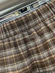 Y2k Cute Ruffled Plaid Skirt Punk Rock Subculture