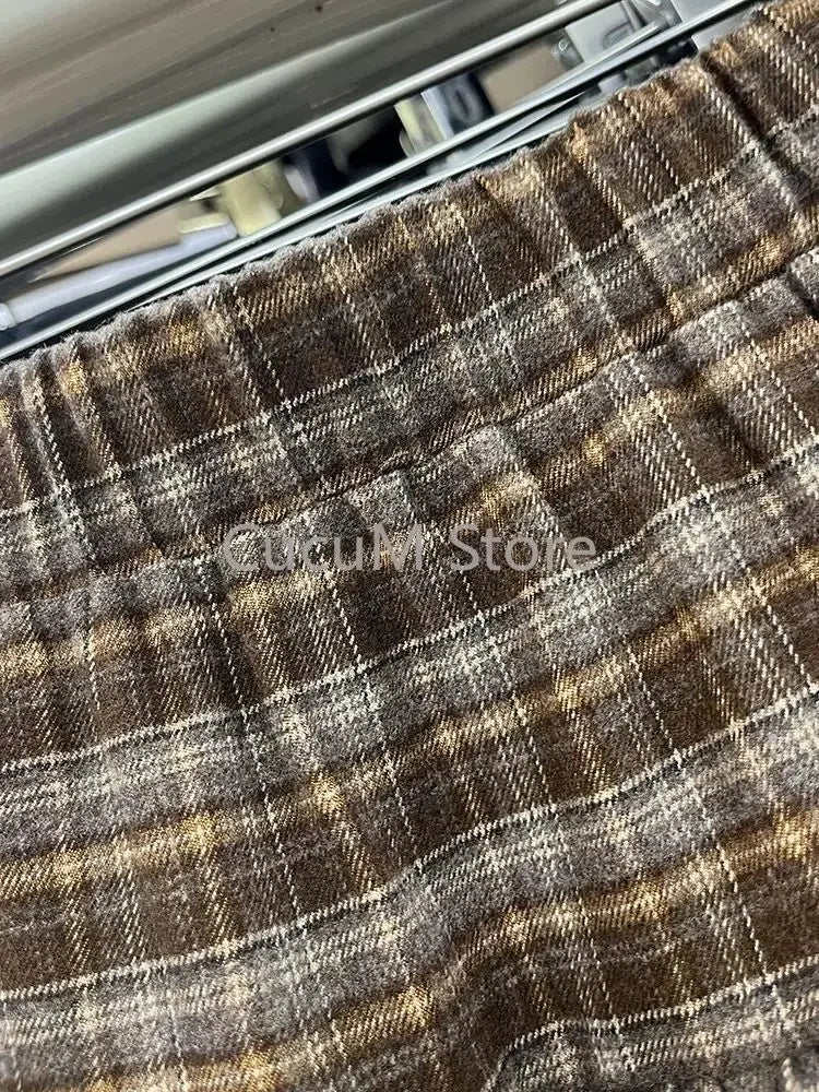Y2k Cute Ruffled Plaid Skirt Punk Rock Subculture