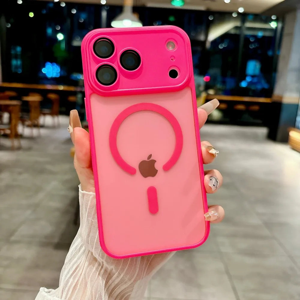 Luxury Frosted Phone Case For iPhone 17 16 15 14 13 12 11 Pro Max 16 15