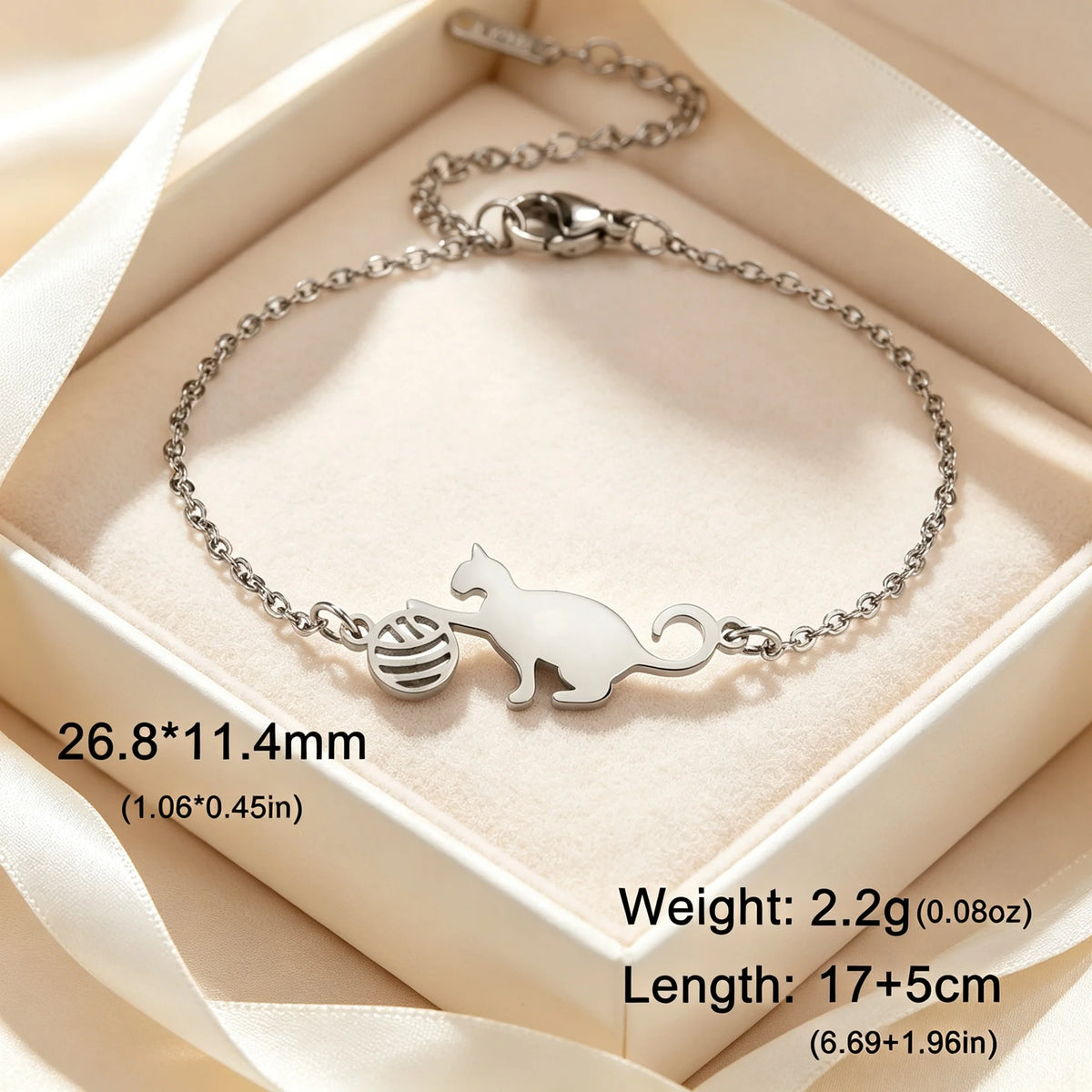Cute Dachshund Dog Stainless Steel Bracelet