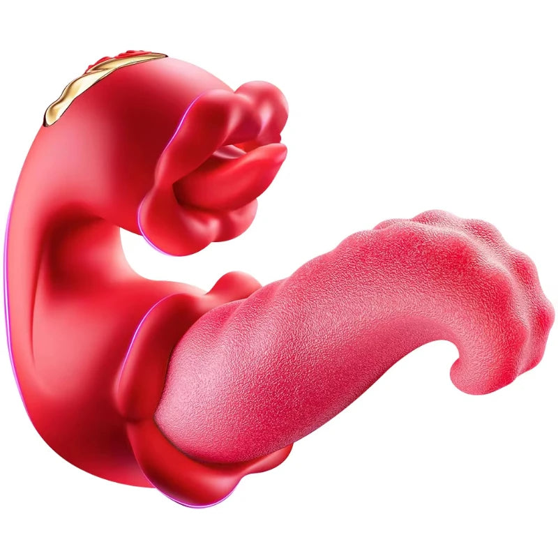 Vibrator Adult Sex Toys for Women 4 in 1 Tongue