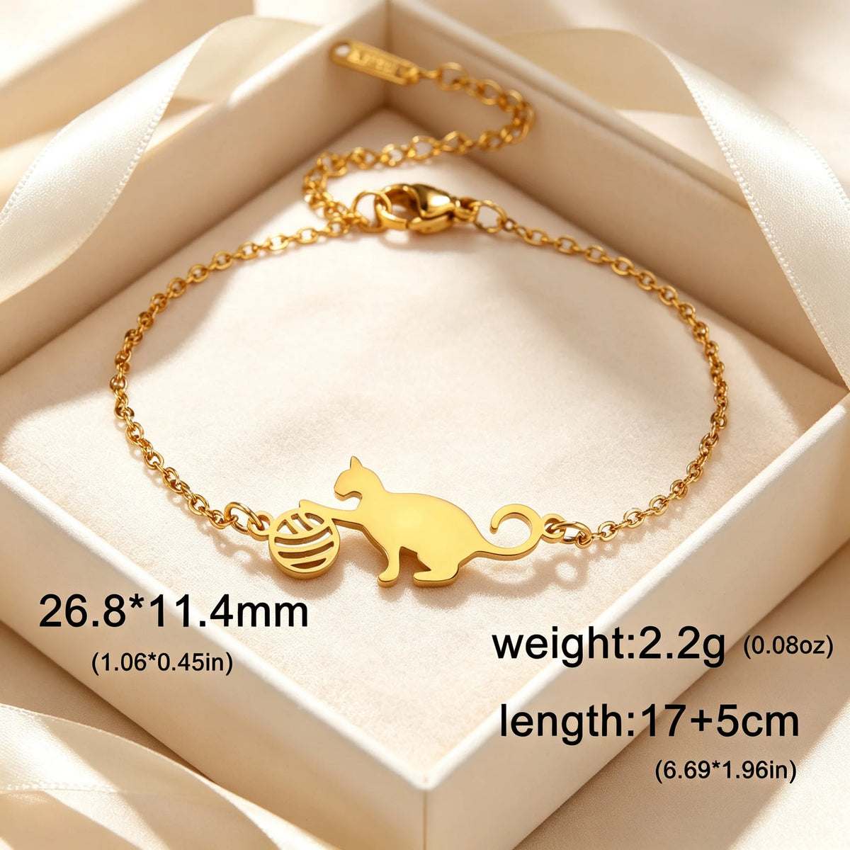 Cute Dachshund Dog Stainless Steel Bracelet