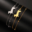 Cute Dachshund Dog Stainless Steel Bracelet