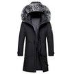 Autumn Winter Long Men Windproof Down Jacket Coats