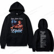 Tupac 2pac Graphic Hoodie Men Fashion