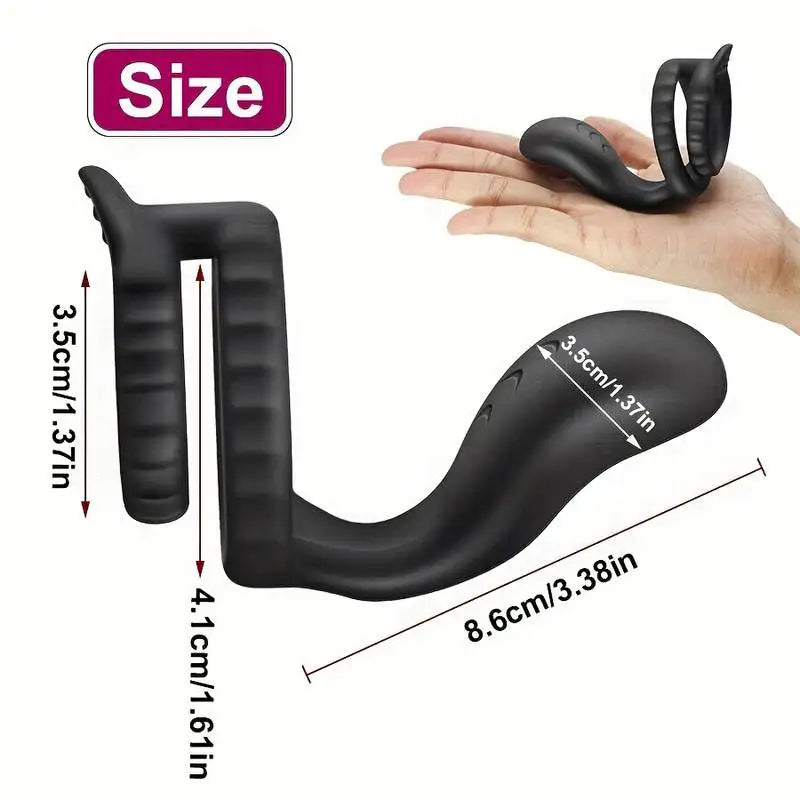 Multifrequency vibration Penis Ring Vibrator for men