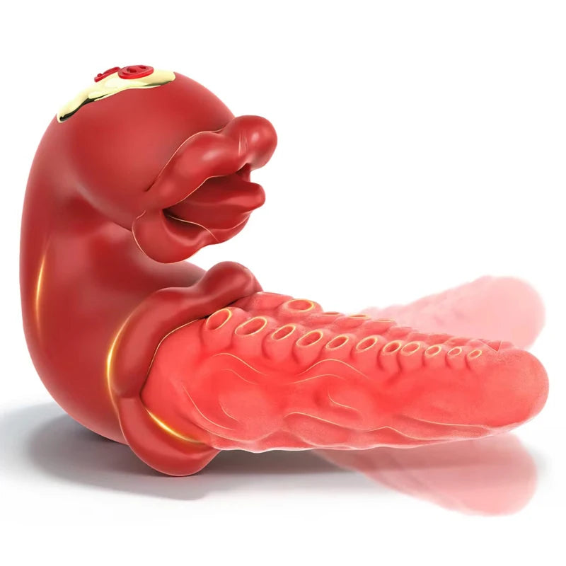 Vibrator Adult Sex Toys for Women 4 in 1 Tongue