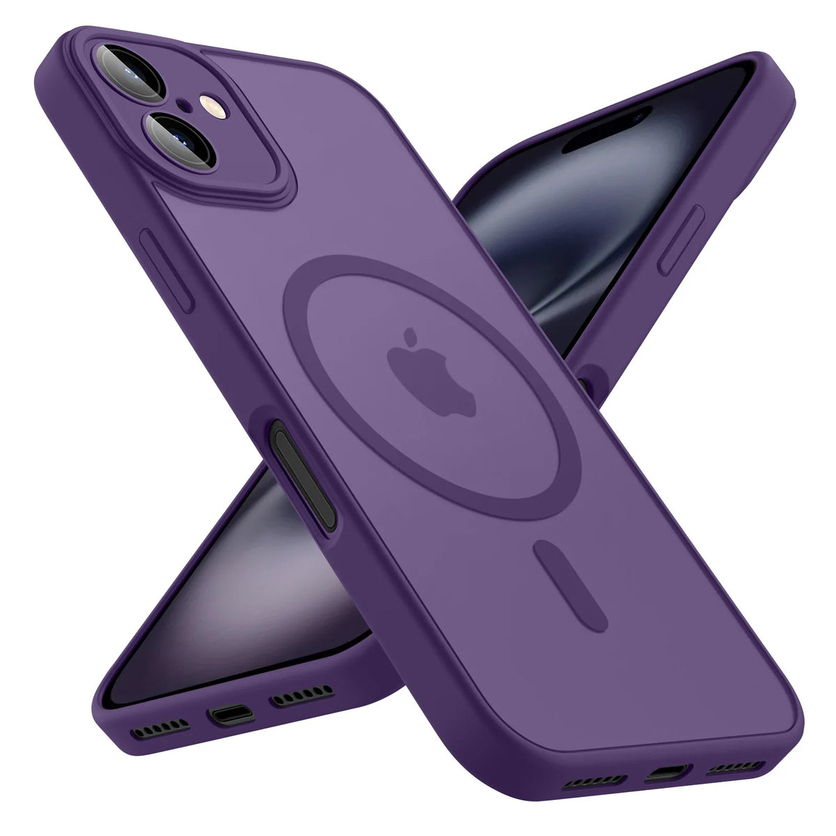 Luxury Frosted Phone Case For iPhone 17 16 15 14 13 12 11 Pro Max 16 15