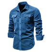 2021 New Single Breasted 100% Cotton Men's
