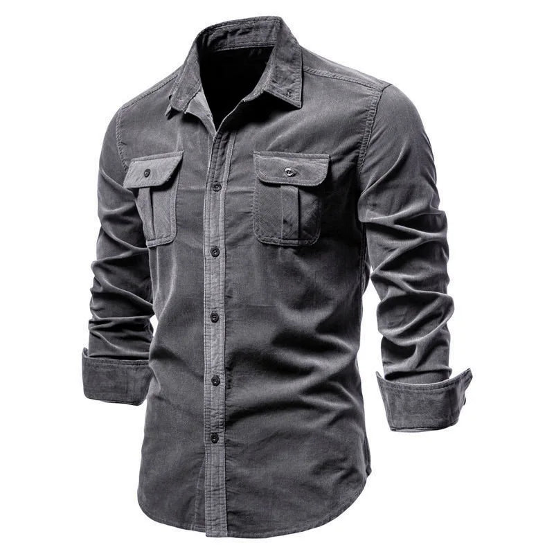 2021 New Single Breasted 100% Cotton Men's