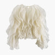 TWOTWINSTYLE Ruffles Shirts For Women