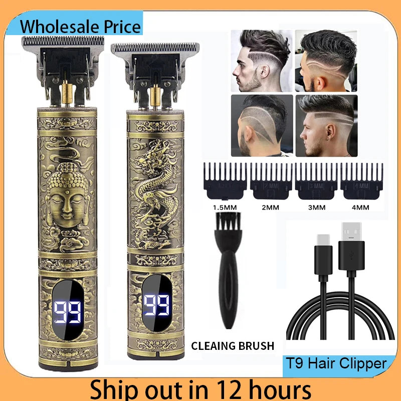 Cordless Mens Hair Trimmer Hair Clippers For Men