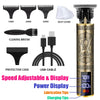 Cordless Mens Hair Trimmer Hair Clippers For Men