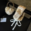 New System Kawaii Deer Plush Imitation Fur Scarf Ear Muffs