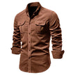 2021 New Single Breasted 100% Cotton Men's
