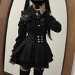 Y2k Aesthetic Lolita Style Bow Dress Shorts Set