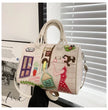 European and American embroidered Handbag