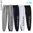 Womens Casual Loose Friends Letter