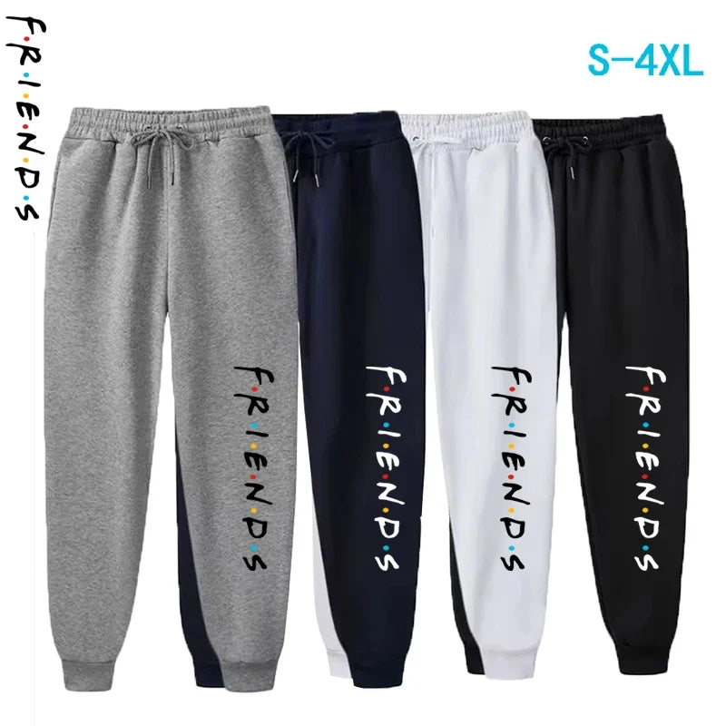 Womens Casual Loose Friends Letter