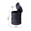 Portable Car LED Ashtray Cigarette Ash Holders Cup Interior 7x7x11cm