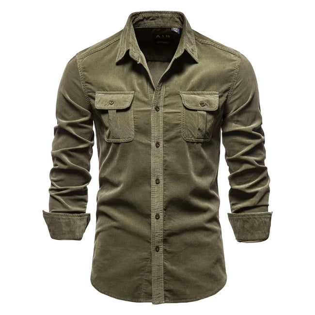 2021 New Single Breasted 100% Cotton Men's