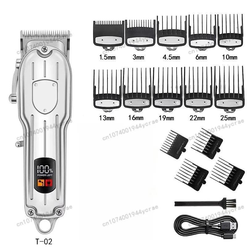 Hair Clippers Professional Barber Clippers and Trimmers Set