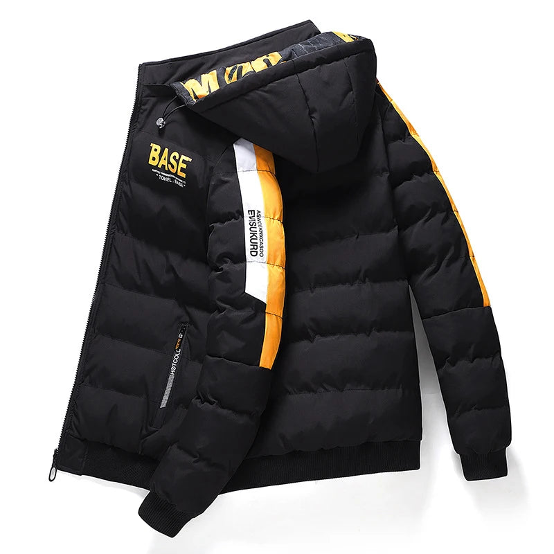 DIMUSI Winter Men Padding Jacket Fashion