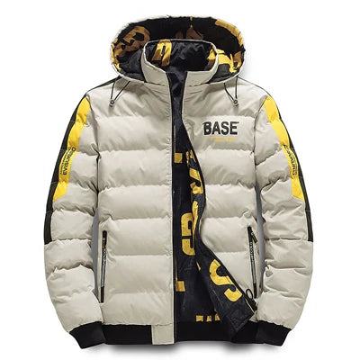 DIMUSI Winter Men Padding Jacket Fashion