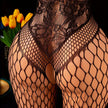 Lace Bra One-Piece Set Crotchless Lingerie Women's Curve