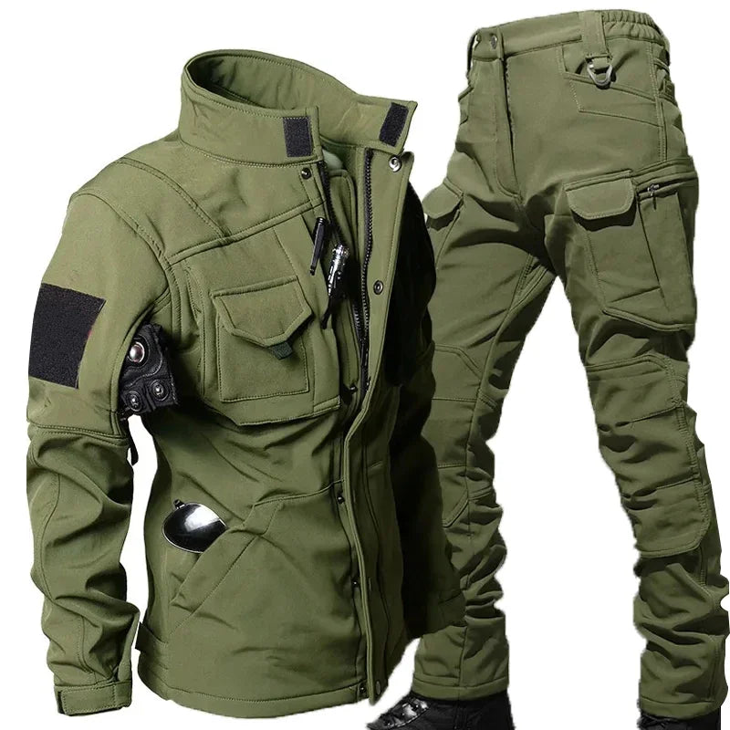 Military Shark Skin Soft Shell Multi-pocket