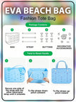 L/M/S multifunctional EVA tote bag