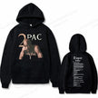Tupac 2pac Graphic Hoodie Men Fashion