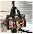 European and American embroidered Handbag