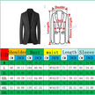 Minimalist men's V-neck blazer, Asian sizing, double-breasted