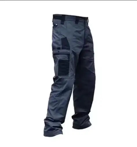 Wear Resistant Work Pant Man Multi-pocket Straight Cargo