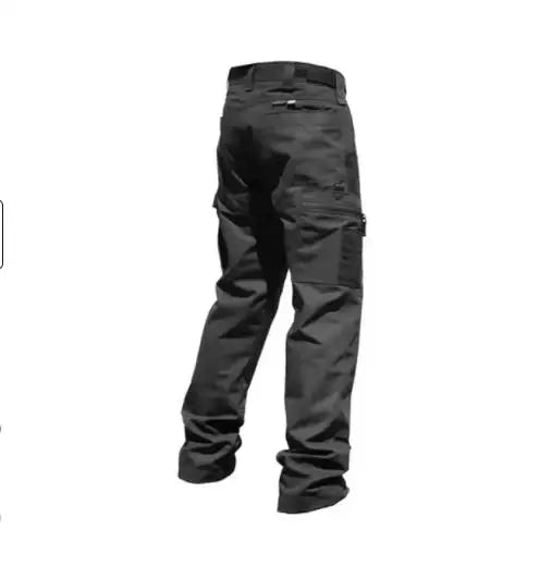 Wear Resistant Work Pant Man Multi-pocket Straight Cargo